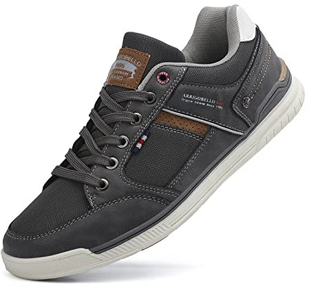 TARELO Sneaker Herren Freizeitschuhe Mode Schuhe Grau 42