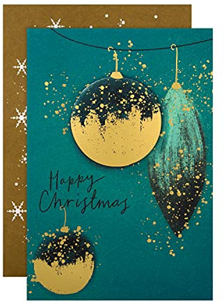 Hallmark Luxuriöse Weihnachtskarten für wohltätige Zwecke – Packung mit 8 in 1, elegantes, modernes Design