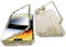 Jonwelsy Hülle für iPhone 14 Pro Max, 360 Grad Beidseitig Schutz Kompatibel mit Magsafe Magnetische Adsorption Metallrahmen Case Vorne Glas Hinten Frosted PC Cover Handyhülle für 14 Pro Max (Gold)