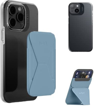 MOFT Magnetische iPhone Hulle fur iPhone 14 Pro Max， Wallet & Stander Snap Set， 3 Kartenhalter，3 Winkel Stander, Fallschutz， Kratzfest