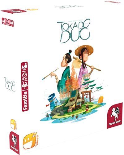 Pegasus Spiele 57174G Tokaido Duo Brettspiele, M, Braun