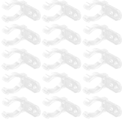 Housoutil 100stücke Halteclips Flexible Montagehalterungen Aus Silikon Für Leuchtstoffröhren Geeignet Zur Sicheren Befestigung Von -lichtbändern Für Wohnraumdekoration