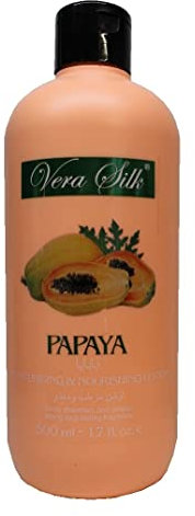 Bodylotion Papaya 500ml Moisturising & Nurishing Lotion Körperlotion Feuchtigkeitsspendende und Pflegend (Papaya, 500ml)