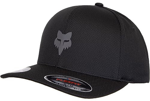 Fox Head Tech Flexfit Cap (S/M, Black)