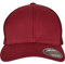 Flexfit Unisex 6511-Flexfit Mesh Trucker Baseball Cap, Cranberry, one Size