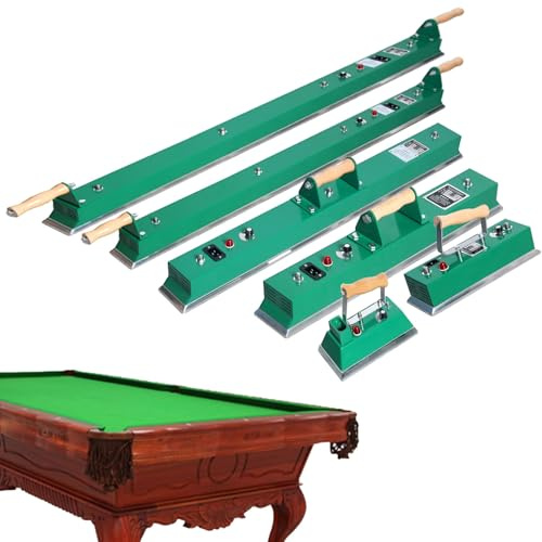 ZyKnaurral Pool Table Iron, Snooker Table Iron with Adjustable Temperature, Ironing can Increase Billiard Ball Speed and Make the Pool Table Smooth and Flat,243mm
