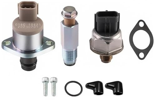 GEARLEADER Fuel Pump Rail Pressure Valve Sensor Kit 294200-0360 Compatible with Ford Transit 2.2 2.4 Peugeot Boxer 2.2 Citroen Relay 2.2 294200-0160, 294009-0260