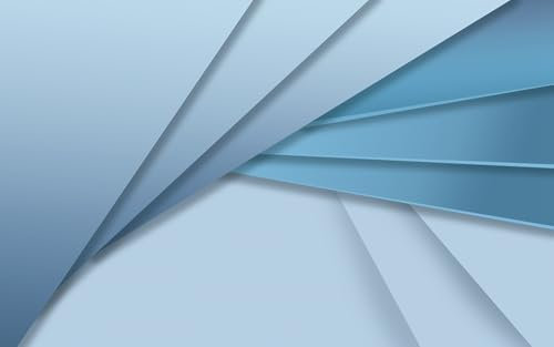 Papier Peint Panoramique Géométrie Abstraite Bleue Papier Peint Chambre Adulte Papier Peint Panoramique Enfant Papier Peint Salon Décoratif Papier Peint Intissé 336x238cm