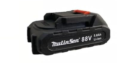 Batteria 88v Di Ricambio 5000mAh Mulinsen x Idropulitrice Cesoie Forbici Motoseghe ecc universale per tutti gli elettroutensili con stesso attacco,ricarica veloce