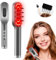 Kopfhaut Massagebürste, RRZIOM Rotlichttherapie Kopfmassagegerät für Haarausfall & haarwachstum, Scalp Massager mit Haaröl-Applikator für Kopfentspannung