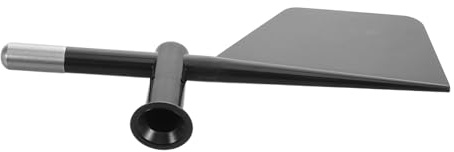 Alasum Indicateur de Direction du Vent en Plastique Noir Aileron Arrière et Stabilité Améliorée Mesure de Haute Précision pour Anémomètre Extérieur