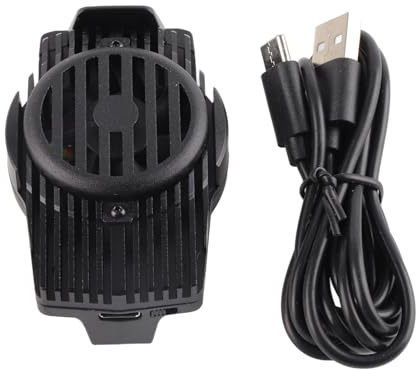 NBVGHPSRW e Phone Cooler, Pore Phone Fan, Cell Phone with USB Cable, for Gaming Hours, y