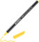 edding 1200 Fasermaler fein - gelb - 1 Stift - Rundspitze 1 mm - Filzstift zum Zeichnen und Schreiben - für Schule, Mandala