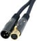 Monoprice 104752 XLR to XLR Cable [Microphone & Interconnect] - 3.05M (10ft) M/F, Gold Plated Connector, 16AWG - Premier Series