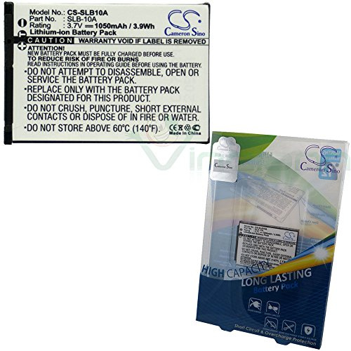 DC und DV Akku 1050mAh 3.7 V für Samsung IT100 SL620 PL60 ES55 M310W M110 P1000 L110 WB550 SL820 SL420 PL50 WB500 NV9 M100 P800 L100 HZ15W SL202 SL102 PL65 HZ10W L310W L200 L210 / SLB-10A
