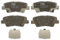 TRW GDB3494 Bremsbelagsatz 4-Teilig für Hyundai Tucson (TL, TLE) 2015-2023 Hinterachse und Andere Fahrzeuge
