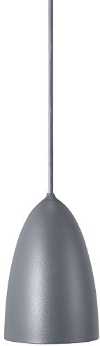 Nordlux Nexus 10 cm, Grau, Klingel LED Pendelleuchte, Hängelampe, 1 Licht