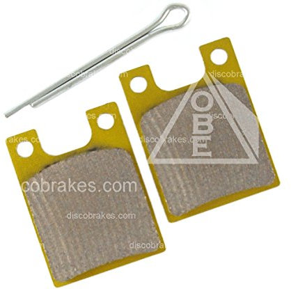 F1 Sintered Hope C2 Disc Brake Pads +2 Split Pins Moto V2 O2 XC DH MTB Gold Col.
