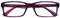 La Société Lunettes De Lecture Pourpre Lecteurs Designer Style Hommes Femmes UVR092P +3,00