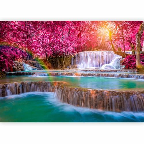murando - Carta da parati 350x256 cm Fotomurali in TNT Murale alla moda Decorazione da Muro XXL Poster Gigante Design Cameretta Carta per pareti Camera da Letto Paesaggio cascata Natura c-B-0128-a-a