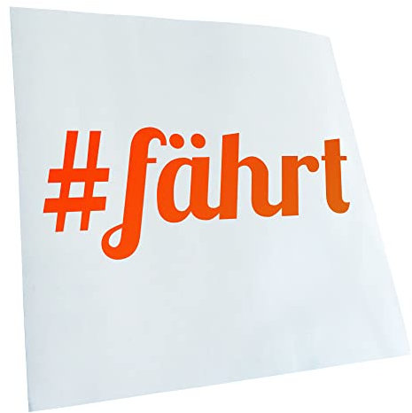- Autoaufkleber - #Fährt - läuft bei dir - Hashtag Aufkleber für Auto, Laptop, Fahrrad, LKW, Motorrad mehrfarbig JDM Decal Racing