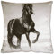 Bestlivings Dekokissen mit abnehmbaren Bezug in 40x40 cm (Pferd)