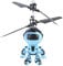 VGEBY1 Helicopter Flying Toys, Robot Helicopter for Kids,Mini Drone USB Charging Hand Induction Aircraft Children Toy,Blue