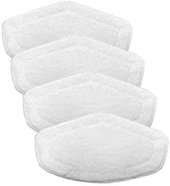 Panni di ricambio per Polti Vaporetto, prodotto originale per Smart 35_Mop, Smart 40_Mop, Smart 100, SV400_Hygiene, SV420_Frescovapor, SV440_Double, ecc. taglia unica 4 Pièces