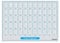 Arabic Transparent Keyboard Stickers - 2 PACK for PC, Laptop, Computer Keyboards Choose Colour (White)