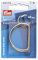 Prym 555416 40 mm New Gold Halbrundringe, Zinklegierung