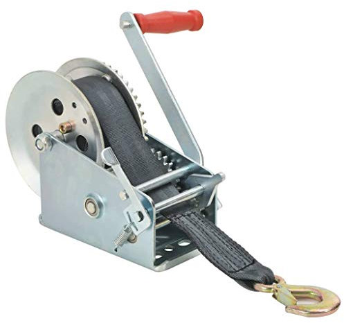 Tidyard Treuil Manuel avec Sangle Remorque 1360 kg