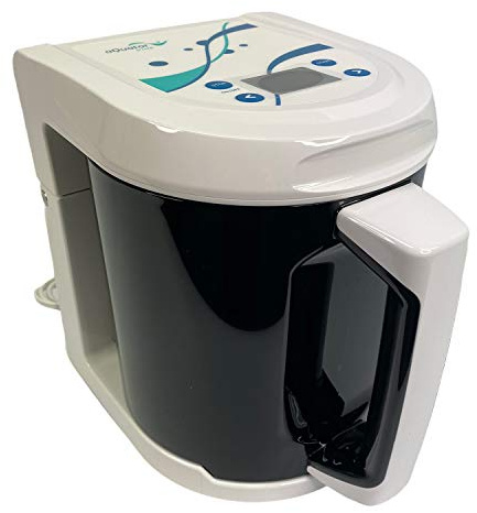 AQuator Vivo Silver - Ionizzatore acqua | basico | acqua argentea | pratico sibilatore | 3 litri | incl. 2 membrane | incl. asta d'argento