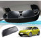 GAFAT Sonnenbrillenhalter Brillenetui für 2020-2024 2025 V*W Golf 8 ID.3 ID.4/Cuprα Born/Skodα Enyaq iV/Octavia 4/A-u-di Q4 e-tron, Golf 8 GTI GTE GTD MK8 Innenraum Aufbewahrungsbox Organizer(Schwarz)
