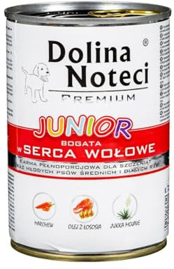 DOLINA NOTECI Premium JUNIOR Beef Hearts 400 G.