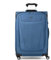 Travelpro Maxlite 5 Softside erweiterbares aufgegebenes Gepäck mit 4 Spinnerrädern, Leichter Koffer, Herren und Damen, Azurblau, kariert, mittelgroß, 64 cm
