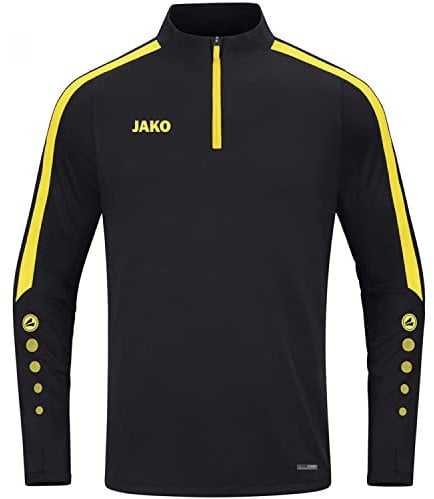JAKO Herren Ziptop Power, Schwarz/Citro, S