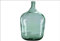 Dame-Jeanne DÉCORATIVE Transparente DE 34L en Verre RECYCLÉ