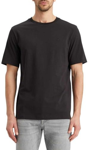 Scotch & Soda Herren Essential Logo T-Shirt T-Shirt (1er Pack)