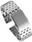 yeziu Schwarzes Edelstahl-Uhrenarmband für Diesel DZ4316 DZ7395 DZ7305. Massives Metall-Uhrenarmband für Herren(B1,26mm)