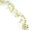 Perlenkette dunkelblau Perlengirlande Tischdeko Hochzeit Taufe Weihnachten Party Perlen Dekokette Marineblau Navy Perle 5 Stück á 1,3m (Gold)