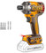 INGCO Visseuse à Choc sans Fil (Produit seul) 20V 285NM, Moteur sans balais, Lampe LED CIRLI20281