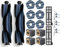 Zubehörset für eufy X10 Pro Omni Saugroboter, 4 Staubbeutel, Saprdii 6 Wischtücher, 2 Gummi Rollbürste, 2 Filter, 6 Seitenbürsten, Ersatzteilset X10 Pro Saugroboter Ersatzteile Zubehör
