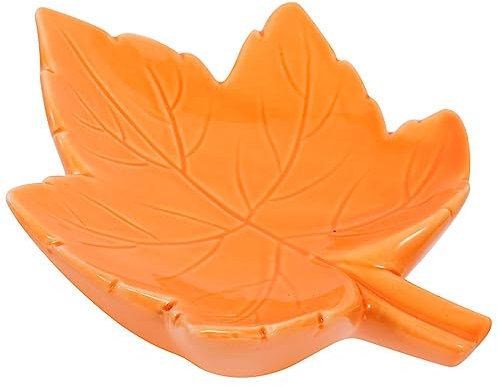 PRETYZOOM 4 Stück Seifenschale aus Ahorn Dessertteller in Blattform Dusch-Shampoo-Bar-Schale Seifen Halter volltanz toilettenbürste Seifenkisten für den Haushalt Seifenhalter aus Keramik