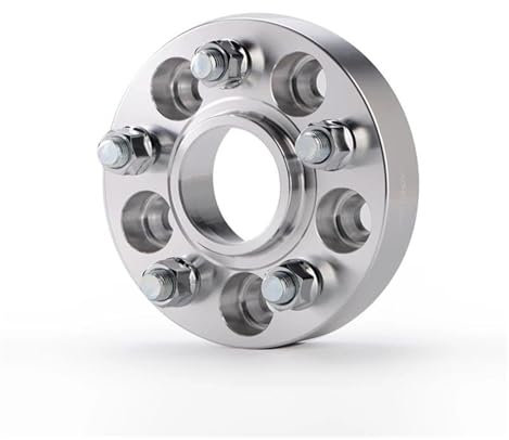 Spurverbreiterungen 1 Stück Für Toyota Für Camry Für RAV4 PCD 5x114,3 CB 60,1mm Rad Spacer Adapter Spürverbreiterungsatz(35mm siver)