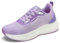 DANNTO Damen Laufschuhe Turnschuhe Atmungsaktiv Sportschuhe Leichte Sneaker für Outdoor Fitness Gym Schuhe(Lila,41)