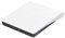 ZKLGS Lecteur DVD pour TV, Lecteur DVD Externe USB 3.0 Lecteur DVD RW Portable Lecteur CD Compatible Ordinateur de Bureau pour Films en Famille(Blanc)