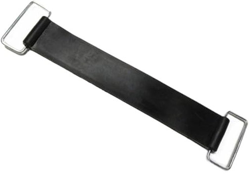 Cinghia per batteria per moto, cinghia per elastico per batteria | Fascia fissa estensibile per vano batteria | Cinghia per vano batteria, sostituzione cinghia portabatteria portatile per esterni