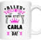 Carla Tasse | Mädchen Frau Namen Vorname Kosename Rufname Kaffeebecher | Alles wird gut Carla Geschenk