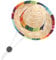 POPETPOP Mini Woven Dog Sombrero Hat for Pets Chihuahua Costume Cap Mexican Party Decoration Accessories