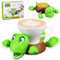 Vibbang Posavasos Tortuga Graciosa, Tortugas Posavasos en 3D con Ojos Abiertos, Creativo Posavasos Originales de Tortugas con Expresión Graciosa, como Regalo para los Amantes de Tortugas